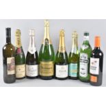 A Collection of Various Sparking and Still Wines to include Moet and Chandon Champagne, Extra Dry