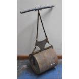 A Vintage Cast Metal Garden Roller