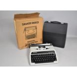 A Silver Reed Portable Typewriter, SR100 Tabulator