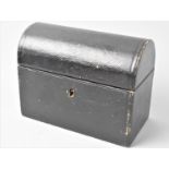 A Late Victorian Arched Top Three Division Stationery Box Retailed by C Asprey, 166 Bond Street,