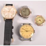 A Collection of Various Vintage Wrist Watches, All with Condition Issues