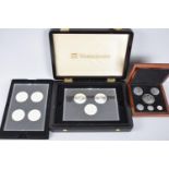 Two Cased Sets of British Coins