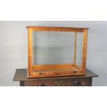 A Vintage Glazed Scientific Instrument Case by Phillip Harris, Birmingham, 72cms Wide and 39.5cms
