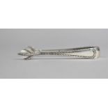 A Small Silver Sugar Bow with Birds Feet and Wiggle Work Decoration by C.B&S, Sheffield 1937, 9.