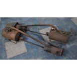 Two Vintage Weeding Burners, 94cms Wide