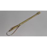 A Good Quality English Telescopic Fisherman's Wading Gaff in Brass and Copper
