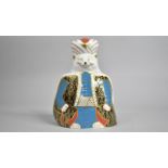 A Royal Crown Derby Paperweight, Royal Cats Persian