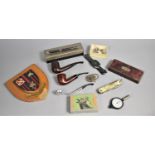 A Collection of Various Vintage and Later Sundries to Comprise Pocket Knife, Arrco Playing Cards '