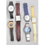 A Collection of Various Gents Wrist Watches etc