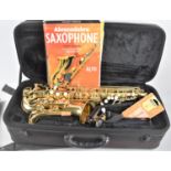 A Modern Cased Alto Saxophone, The Elkhart Deluxe