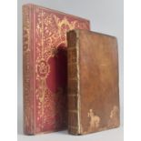 Two Bound Volumes, A Compleate Collection of English Proverbs, Fourth Edition 1768 in Leather