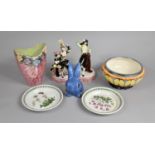 A Collection of Various Ceramics to Comprise Sylvac Rabbit, Italian Figures, etc