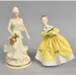 Two Royal Doulton Figures, The Last Waltz HN2315 and Limited Edition Queen of the Dawn HN2437