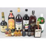 A Collection of Various Spirits and Liqueurs, Miniatures etc