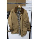 A Barbour Lightweight Beaufort Overcoat, Size M