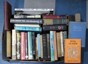 A Box Containing Hardback Books Mainly Relating to War