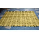 A Large Welsh Blanket with Geometric Patterns, 237x174cm