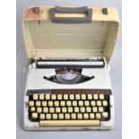 A Vintage Brother Deluxe 900 Manual Portable Typewriter