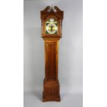 A Modern Grandmother Clock, 8 Day Movement, Condition Issues to Case etc