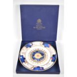 A Boxed Royal Worcester 2000AD Decorated Plate