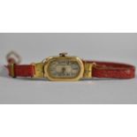 An Art Deco Ladies 18ct Cased Wrist Watch