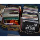 A Large Collection of 33 RPM Easy Listening Records
