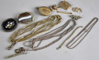 A Collection of Various Victorian and Edwardian Jewellery Items to Comprise White Metal Star Cut