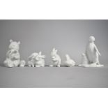 A Collection of Kaiser Porcelain Boxed Animal Studies