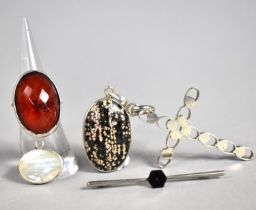 A Collection of Various Silver and White Metal Contemporary Jewellery to Comprise Ring, Pendants etc