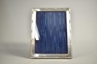 A Silver Photo Frame, 16x21.5cm