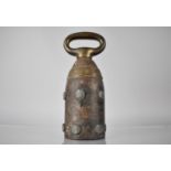 A Second Sudan War Trench Art Doorstop Formed From A Shell Head, Transport Ring Inscribed to Band '