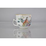 A Chinese Porcelain 'Legendary Tale' Export Cup Decorated in the Famille Rose Palette with Figures