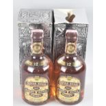 Five 75cl Bottles of Chivas Regal 12 Year Old Blended Scotch Whisky