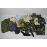 A Large Quantity of Military RAF Uniforms and Sundries, Kit Bags Etc