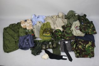 A Large Quantity of Military RAF Uniforms and Sundries, Kit Bags Etc