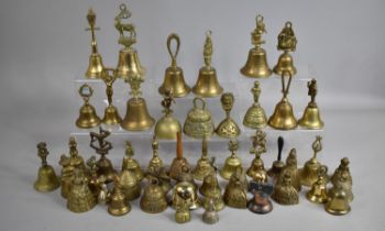 A Large Collection of Various Bells