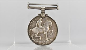 A Single 1914-1918 Medal Awarded to 4268 Pte. W Cash, South Lancashire Reg.