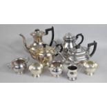 A Collection of Various Silver Plated Teawares
