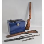 A Collection of Various Air Rifle Parts to include Bodies, Stock Etc