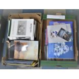 Two Boxes of Various Auction Catalogues to include Mellors and Kirk, Bonhams, Dreweatt to include