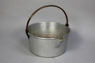 A Metal Jam Pan with Loop Handle