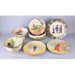 A Collection of Various Royal Doulton Series Ware Plates to include Old English Coaching Scene,