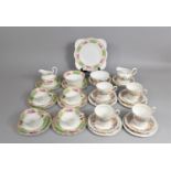 Two Part Teasets, Paragon Country Lane and Plant Tuscan China