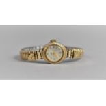 A 9ct Tudor Royal Gold Cased Ladies Wrist Watch with Expandable Bracelet