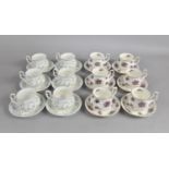 Two Royal Albert Tea Sets to include Violetta and Caroline