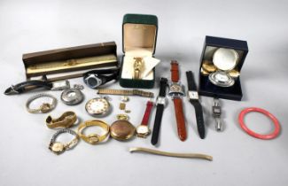 A Collection of Various Gents and Ladies Wrist Watches, Pocket Watches etc