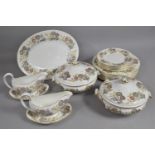 A Collection of Wedgwood Lichfield Dinnerwares to Comprise Two Lidded Tureens, Oval Platter, Two