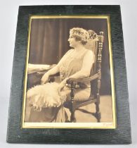 A 1920's Presentation Photograph of Princess Victoria Eugenie of Battenberg (1887-1969), Shown