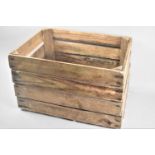 A Vintage Wooden Packing Crate, 50x40cm