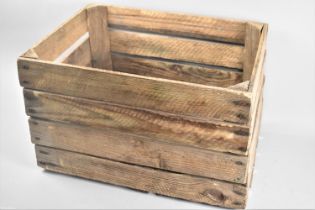 A Vintage Wooden Packing Crate, 50x40cm